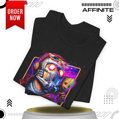 T-Shirt Guardians of the Galaxy Vol 2 T-Shirt – Retro Marvel Graphic Tee (Unisex)