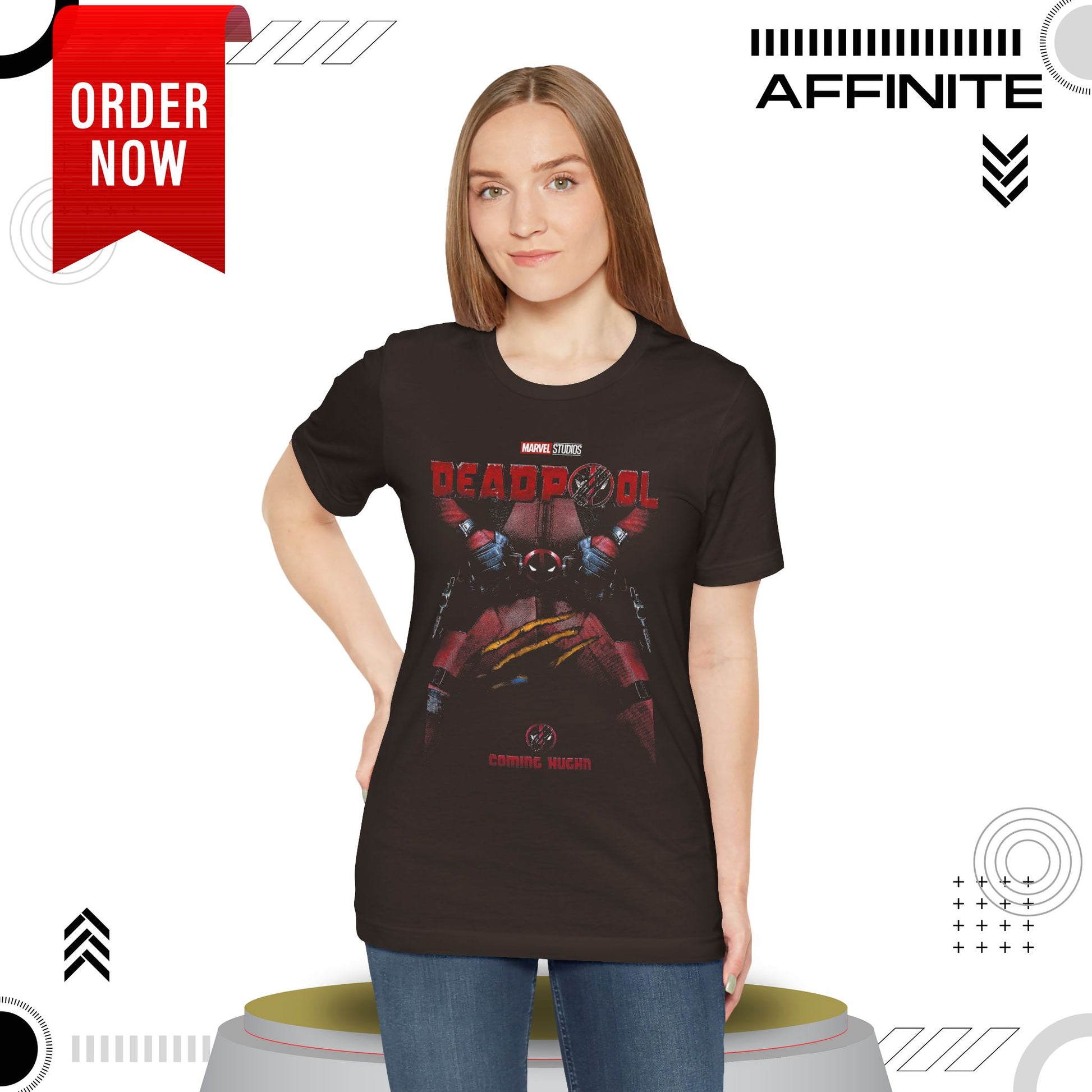 T-Shirt Deadpool Graphic Tee - Superhero Fan T-Shirt for Men & Women