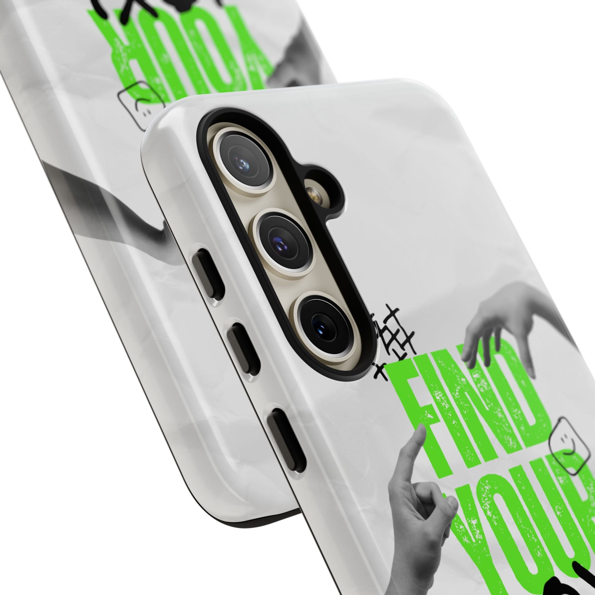 Phone Cases - Find Your Joy Themed Tough Phone Protection for iPhone, Samsung, Google Pixel (Matte/Glossy)