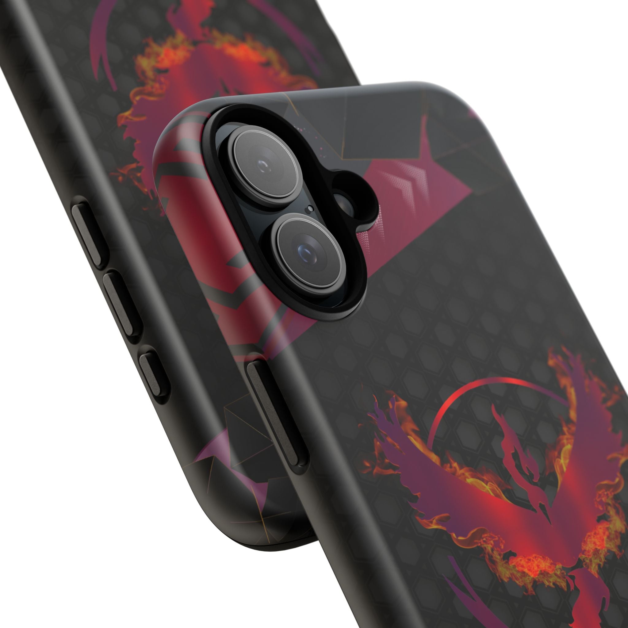 Pokémon Phone Case – Team Valor Tough & Rugged Dual-Layer Protection for iPhone, Samsung, Pixel | Wireless Charging Ready