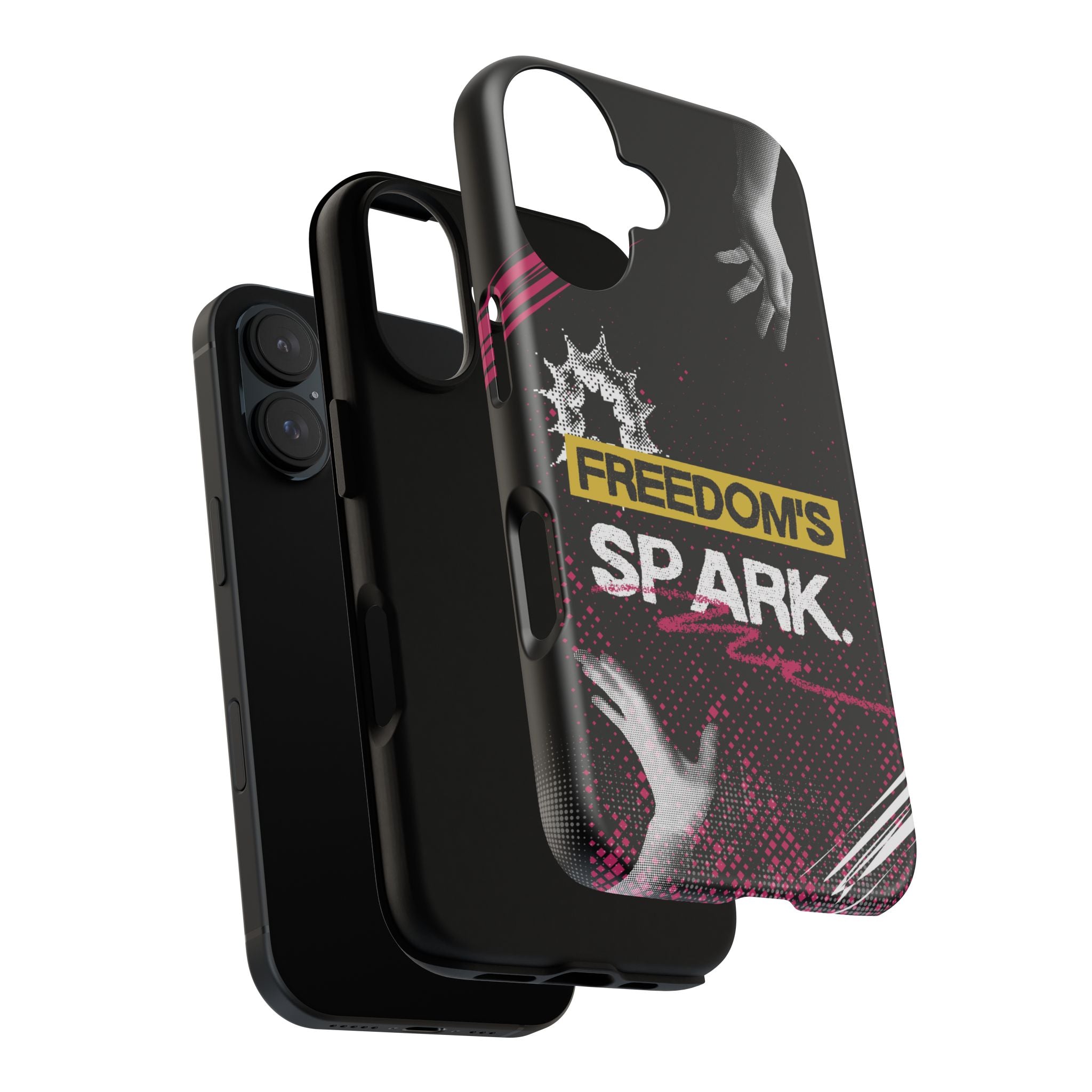 Tough Cases - Freedom's Spark Motivationsl Themed Phone Protection for iPhone, Samsung, and Google Pixel (Matte/Glossy)