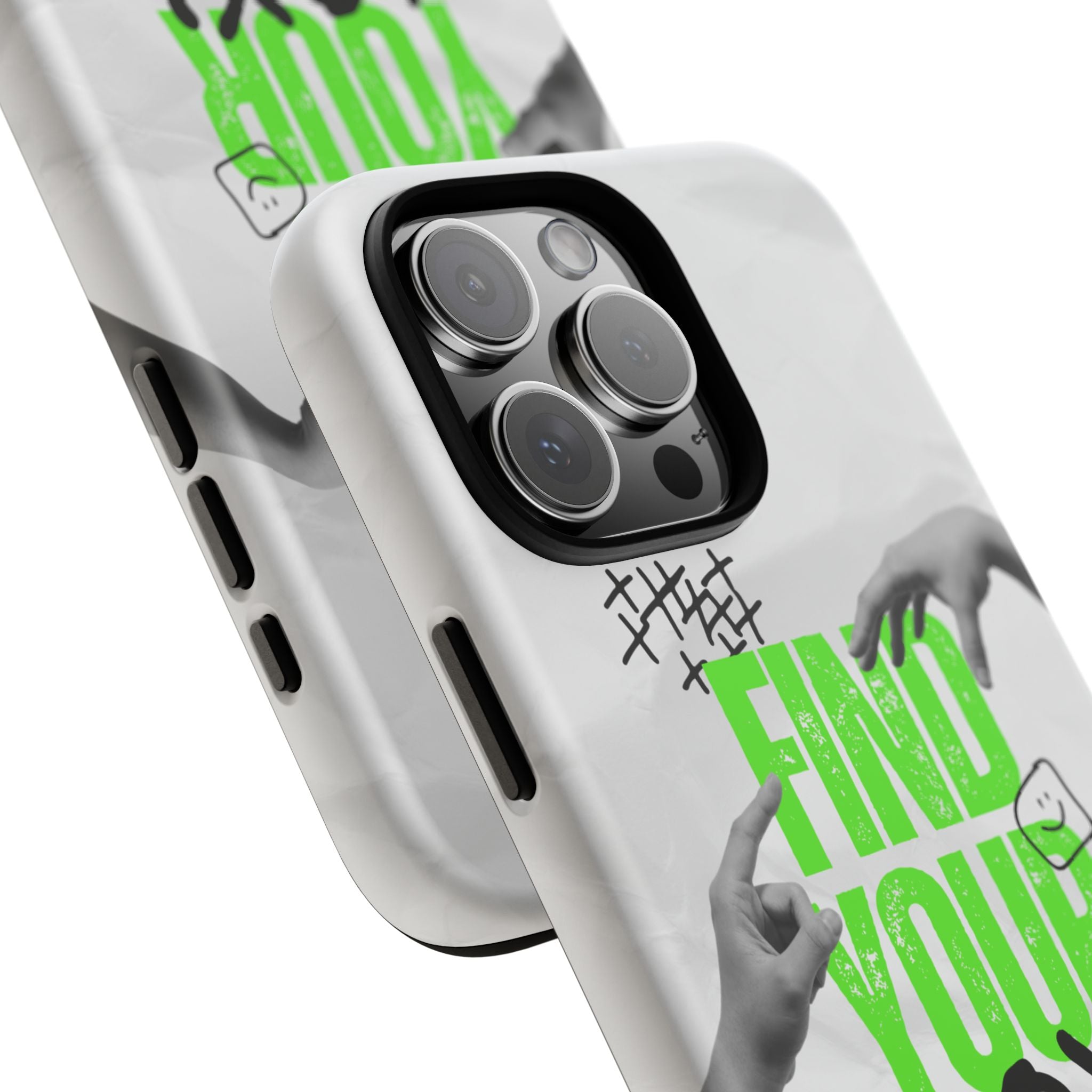 Phone Cases - Find Your Joy Themed Tough Phone Protection for iPhone, Samsung, Google Pixel (Matte/Glossy)