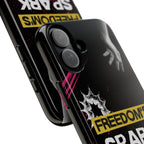 Tough Cases - Freedom's Spark Motivationsl Themed Phone Protection for iPhone, Samsung, and Google Pixel (Matte/Glossy)