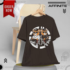 T-Shirt Awesome Bear T-Shirt - Fun Graphic Unisex Tee for Teen & Adults (100% Cotton)