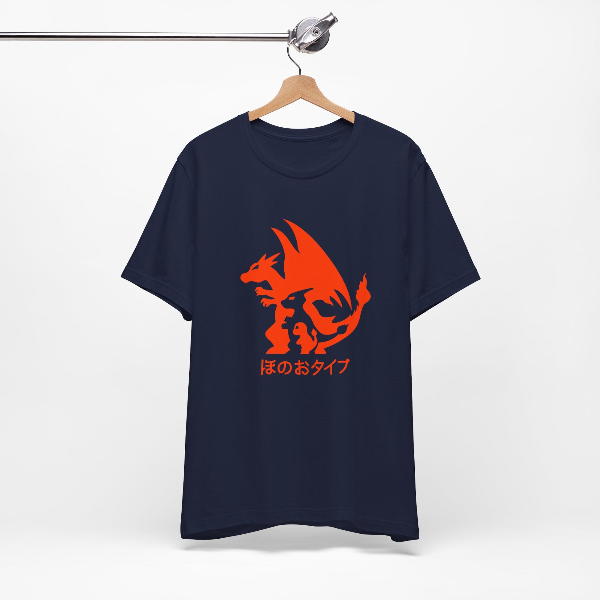 T-Shirt Unisex Dragon Graphic Tee - Perfect for Gamers, Anime Lovers, Casual Wear, Birthday Gifts, Fun Events, Cozy Vibes Navy