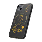 Tough Case Queen Phone Case – Matte & Glossy Crown Design for iPhone, Samsung & Pixel