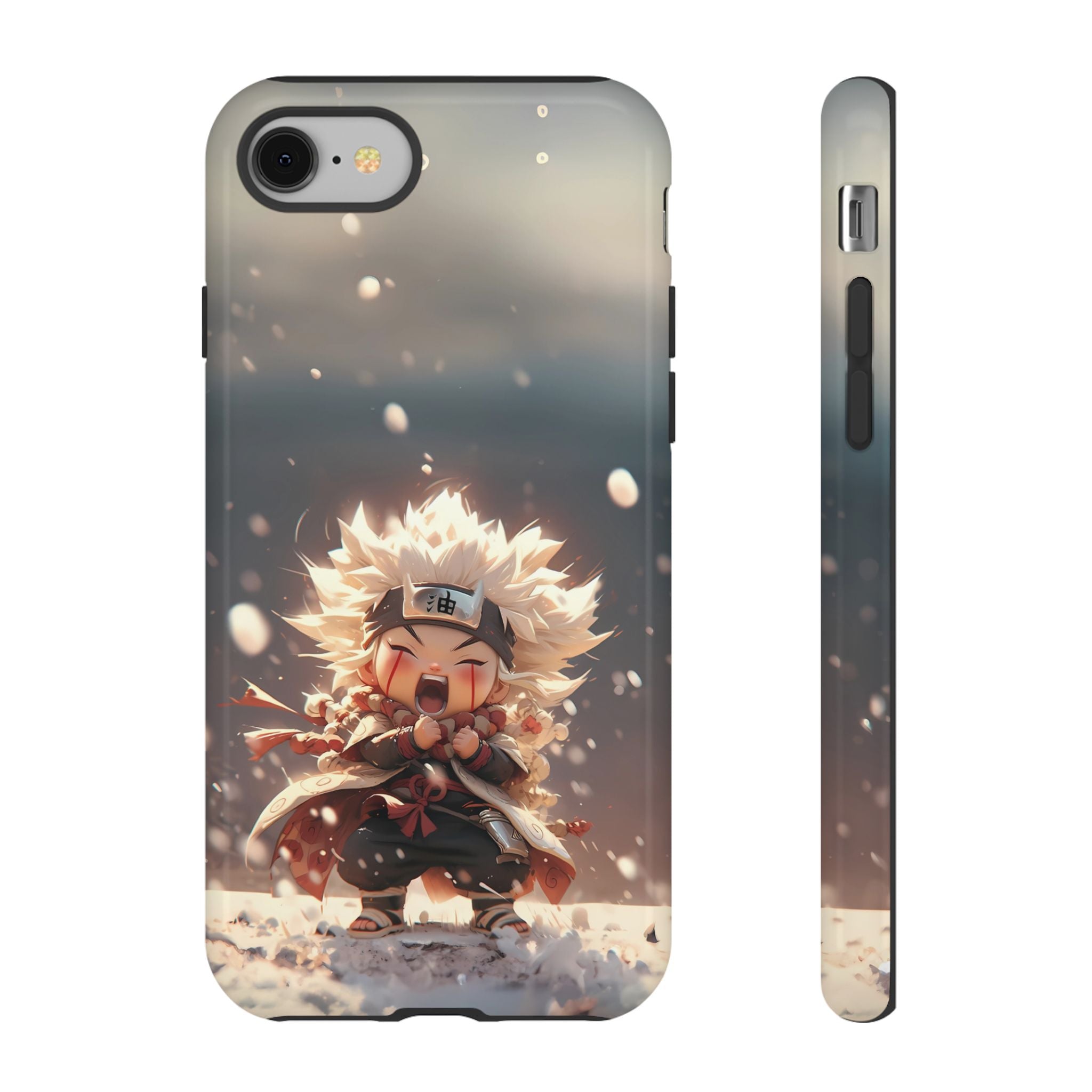 Anime Phone Case – Chibi Jiraiya Tough Protective Case for iPhone & Samsung