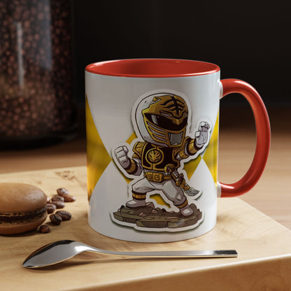 Mug White Ranger Mug – 11oz & 15oz Mighty Morphin Power Rangers Ceramic Cup