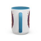 Cute Hedgehog Accent Coffee Mug , Funny Gift for Animal Lovers, (11oz) (15oz)