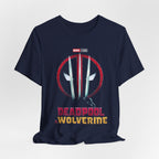 T-Shirt Marvel Deadpool & Wolverine Unisex Jersey Tee - Graphic T-Shirt for Comic Fans