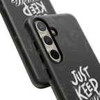 Tough Cases - Keep Moving Forward Quote Themed Phone Protection for iPhone, Samsung, and Google Pixel (Matte/Glossy)