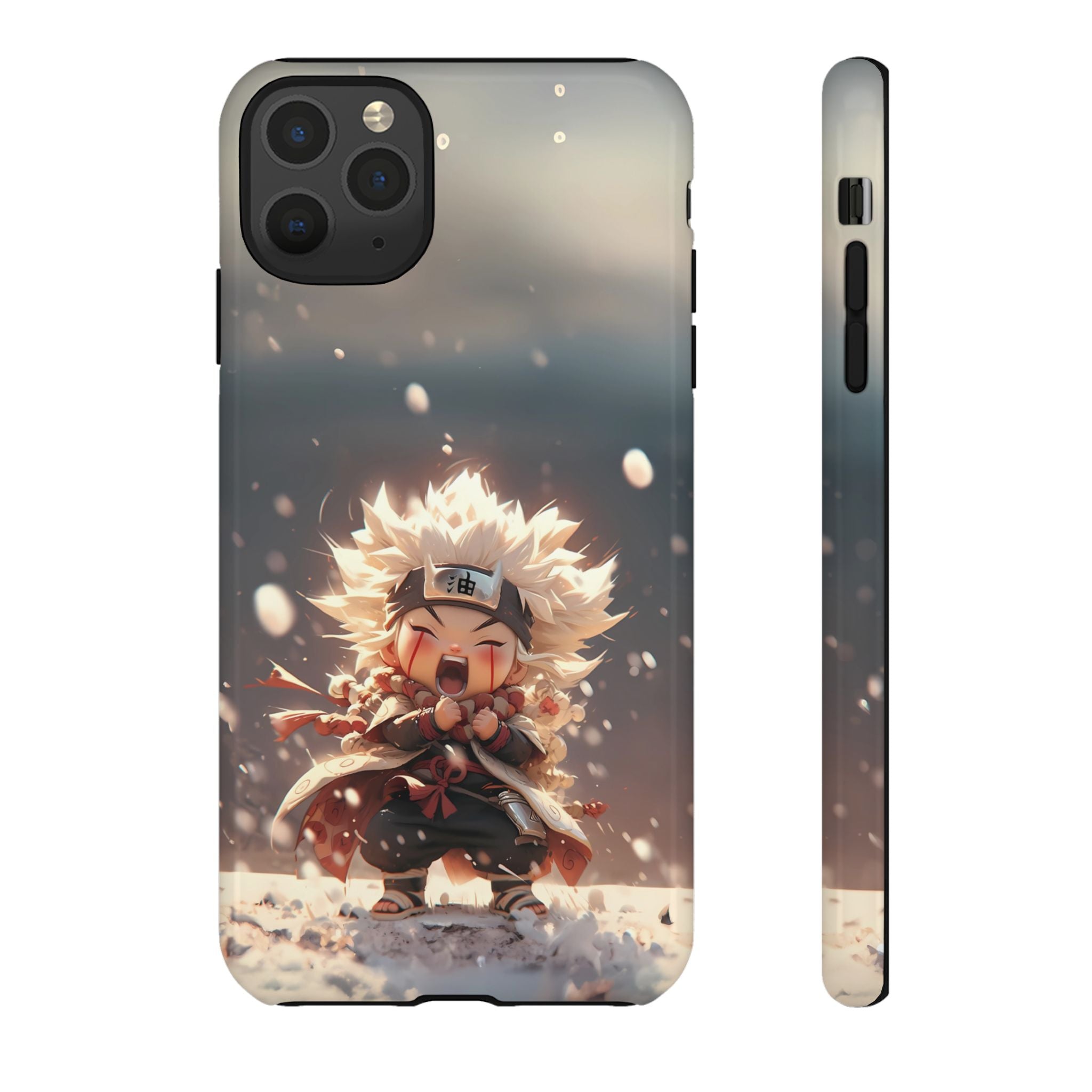 Anime Phone Case – Chibi Jiraiya Tough Protective Case for iPhone & Samsung