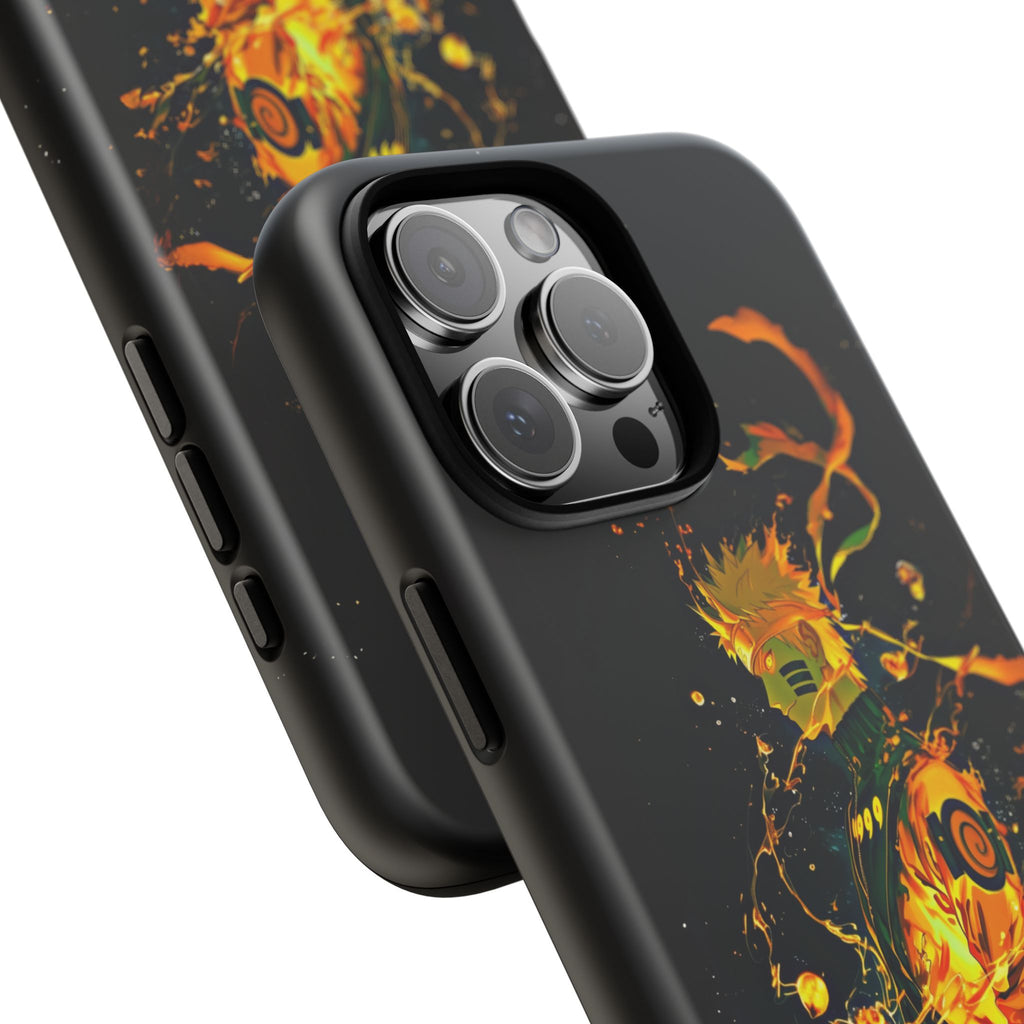 Naruto Kurama Phone Case - Nine Tails Fox Anime Protective Cover