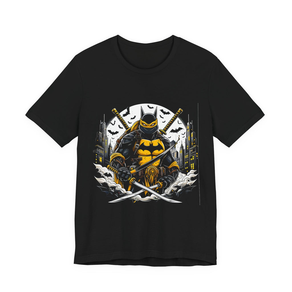 Ninja Batman Shirt – Superhero Graphic Tee for Fans & Cosplay | Unisex Jersey Fit, Soft Cotton