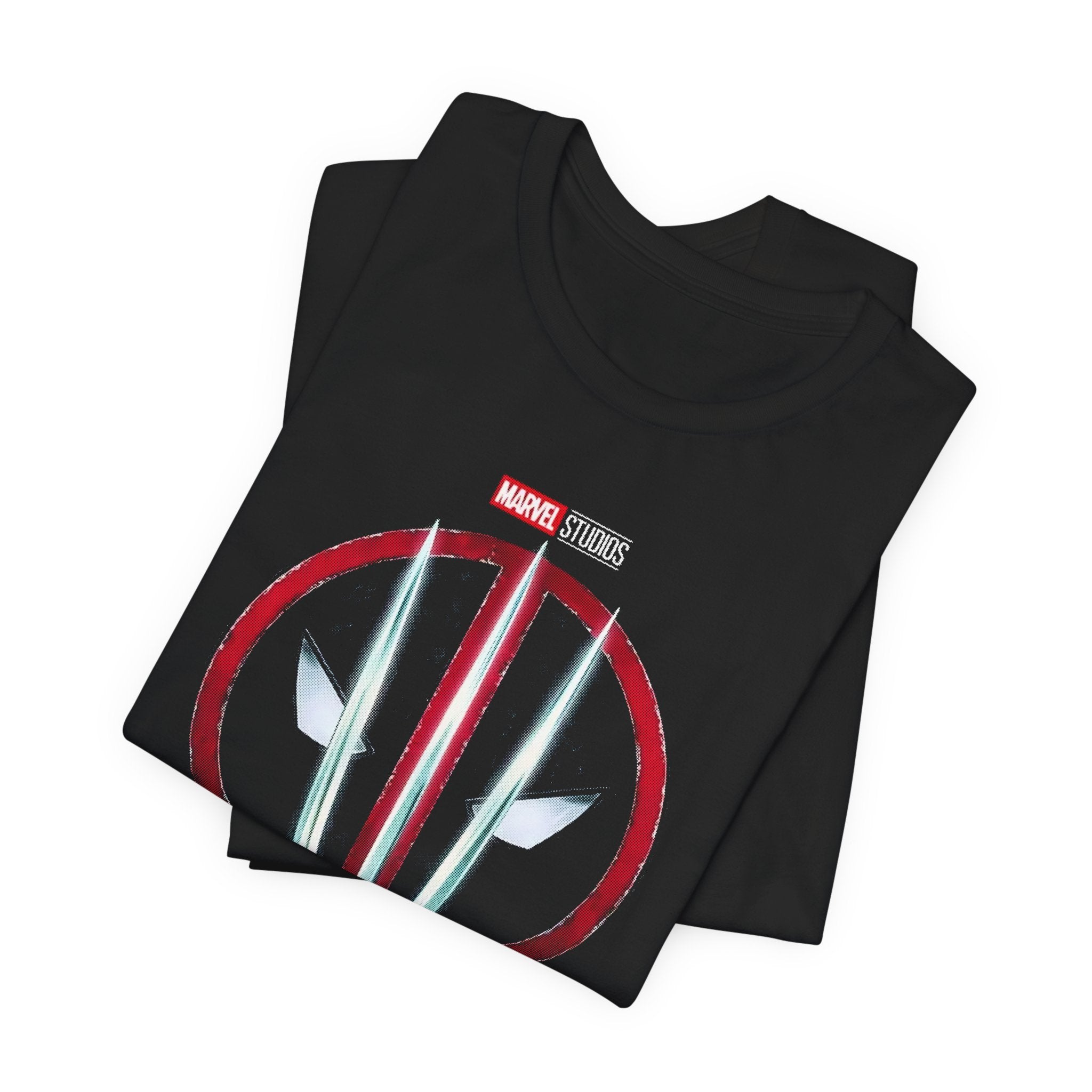 Deadpool and Wolverine T-Shirt – Marvel Graphic Tee for Comic Fans | Unisex Cotton Jersey