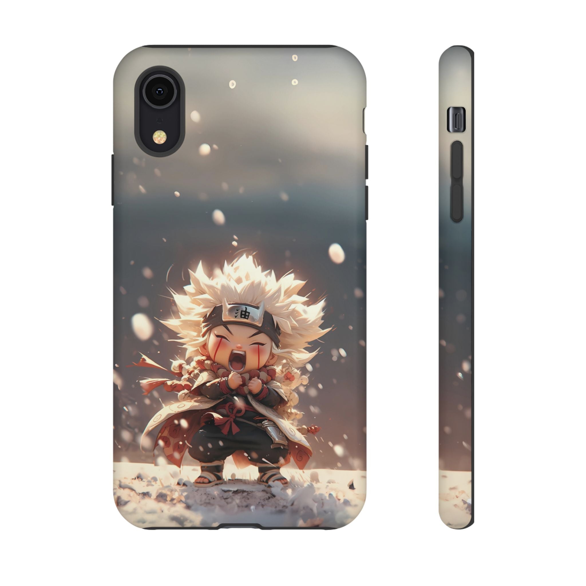 Anime Phone Case – Chibi Jiraiya Tough Protective Case for iPhone & Samsung