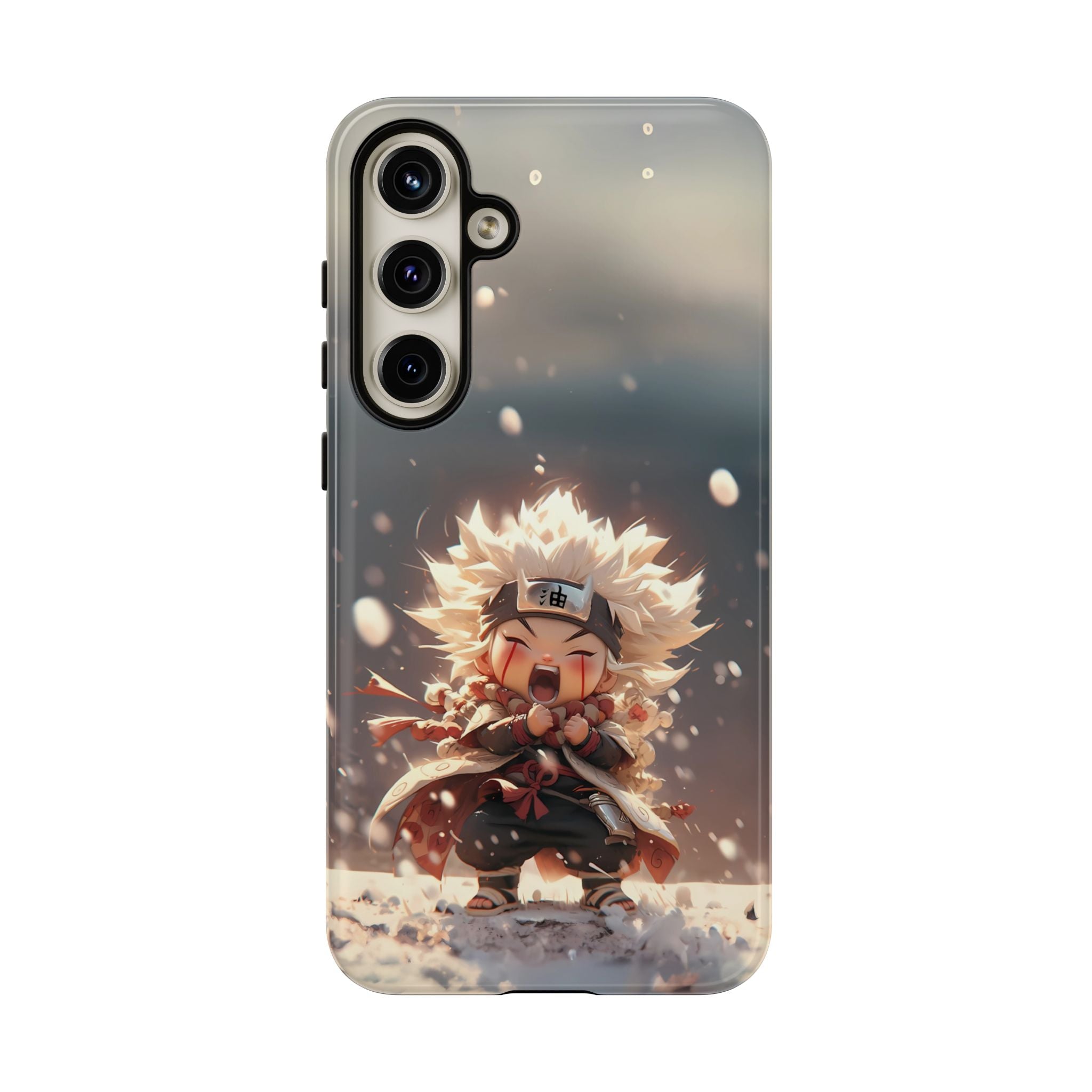 Anime Phone Case – Chibi Jiraiya Tough Protective Case for iPhone & Samsung