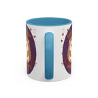 Cute Hedgehog Accent Coffee Mug , Funny Gift for Animal Lovers, (11oz) (15oz)