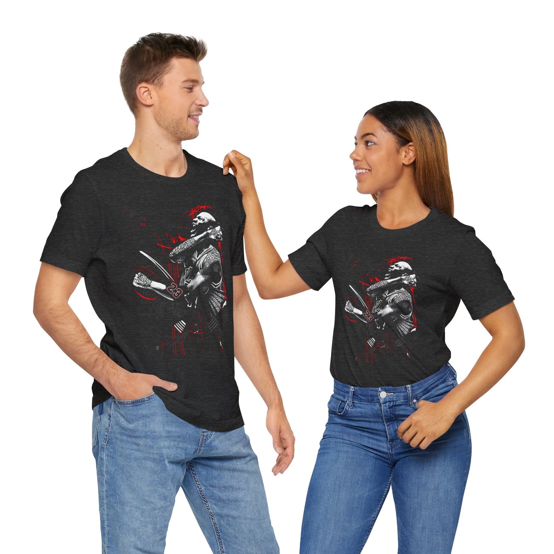 T-Shirt Dark Warrior Graphic Tee | Cool Casual Streetwear