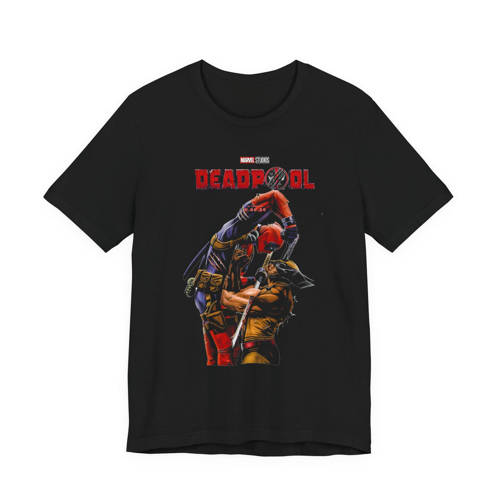 Deadpool Graphic Tee – Marvel Movie Unisex Jersey Shirt | Soft Cotton for Comic Fans & Pop Culture Lovers