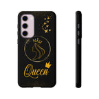 Tough Case Queen Phone Case – Matte & Glossy Crown Design for iPhone, Samsung & Pixel Samsung Galaxy S23 Plus Glossy