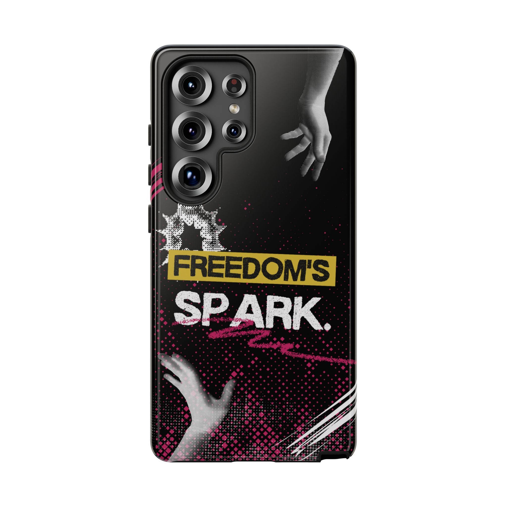 Tough Cases - Freedom's Spark Motivationsl Themed Phone Protection for iPhone, Samsung, and Google Pixel (Matte/Glossy)