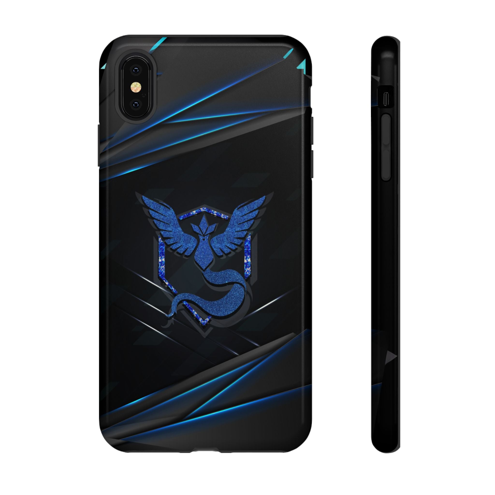 Team Mystic Phone Case - Tough Dual-Layer Protective Case for iPhone, Samsung, Pixel