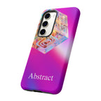 Vibrant 3D Cube Phone Case - Colorful Gradient Art for iPhone, Samsung & Pixel