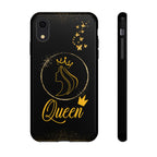 Tough Case Queen Phone Case – Matte & Glossy Crown Design for iPhone, Samsung & Pixel iPhone XR Glossy