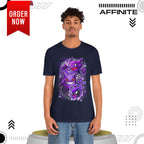 T-Shirt Ghostly Kanto Vibes Unisex Jersey Short Sleeve Tee - Spooky Design