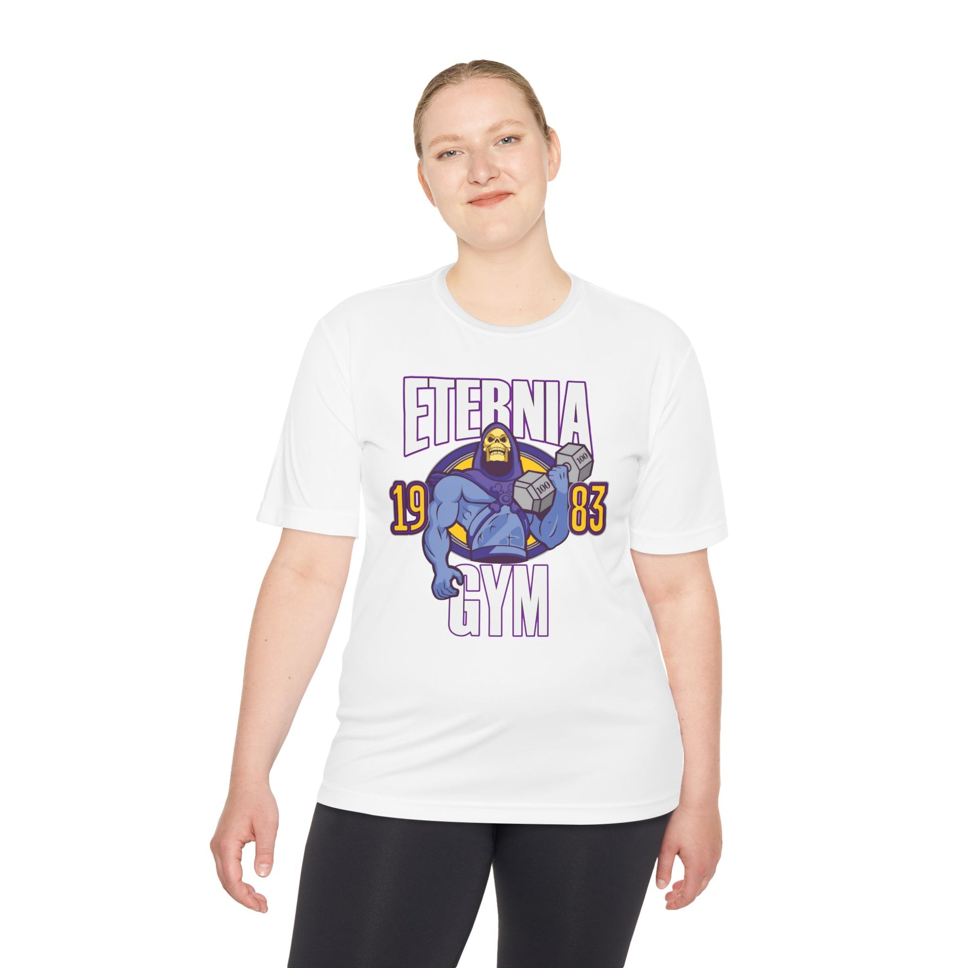 T-Shirt Eternia Gym Unisex Moisture Wicking Tee - Vintage Muscle Workout Shirt