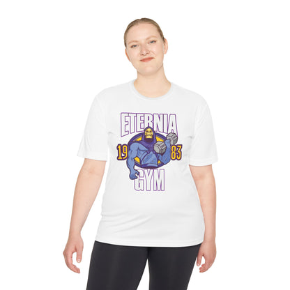 T-Shirt Eternia Gym Unisex Moisture Wicking Tee - Vintage Muscle Workout Shirt