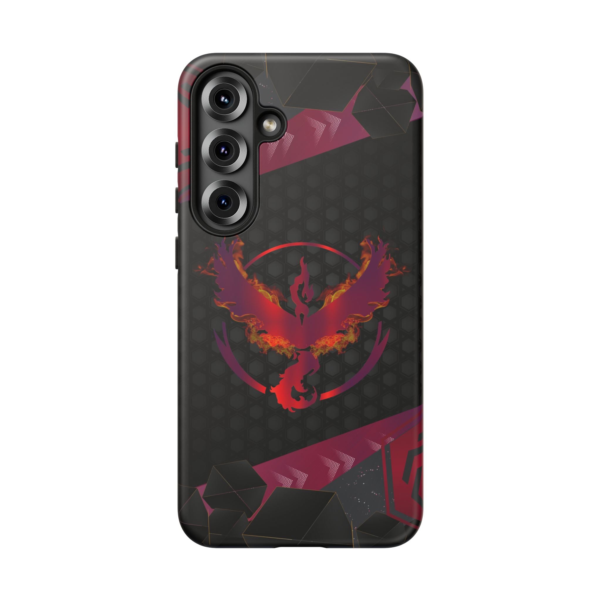 Pokémon Phone Case – Team Valor Tough & Rugged Dual-Layer Protection for iPhone, Samsung, Pixel | Wireless Charging Ready