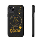 Tough Case Queen Phone Case – Matte & Glossy Crown Design for iPhone, Samsung & Pixel iPhone 14 Plus Matte