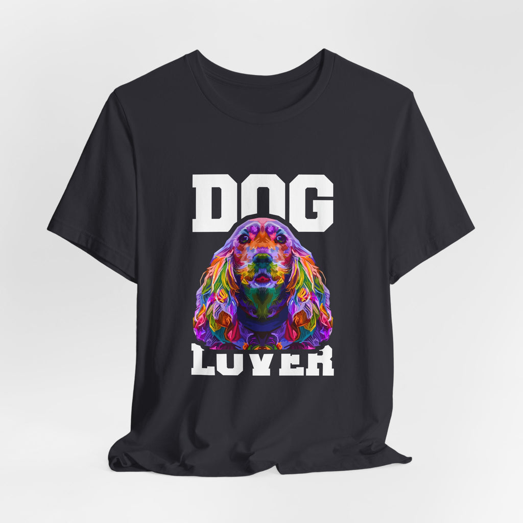 Dog Lover Graphic Tee – Unisex Dog Enthusiast Shirt | Soft Cotton T-Shirt for Pet Parents