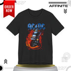 T-Shirt Rock In T Shirt - AC/DC Graphic Tee (Unisex Rock Shirt)