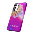 Vibrant 3D Cube Phone Case - Colorful Gradient Art for iPhone, Samsung & Pixel