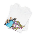 Street Art Graphic Tee – Keep Trying Motivational Unisex Shirt | Soft Cotton for Artists & Rebels