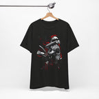 T-Shirt Dark Warrior Graphic Tee | Cool Casual Streetwear Black Heather