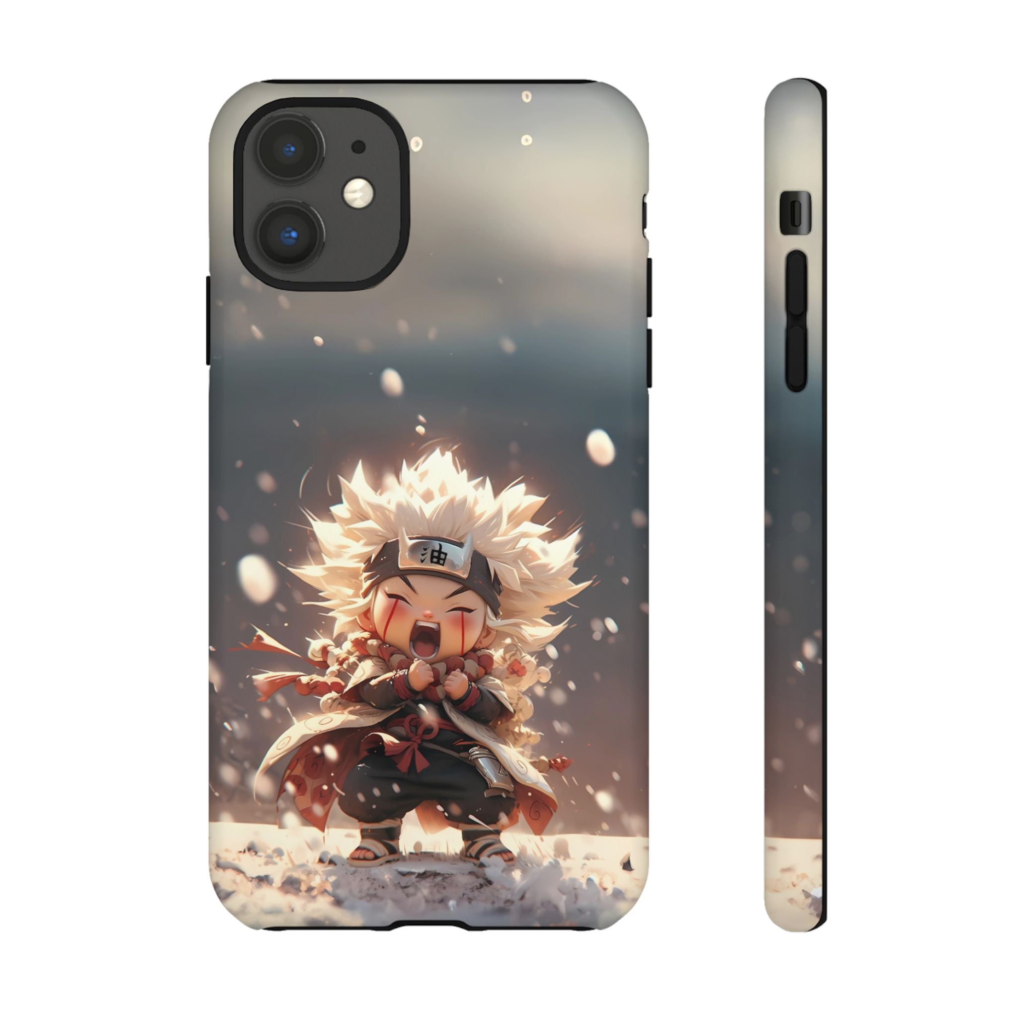 Anime Phone Case – Chibi Jiraiya Tough Protective Case for iPhone & Samsung