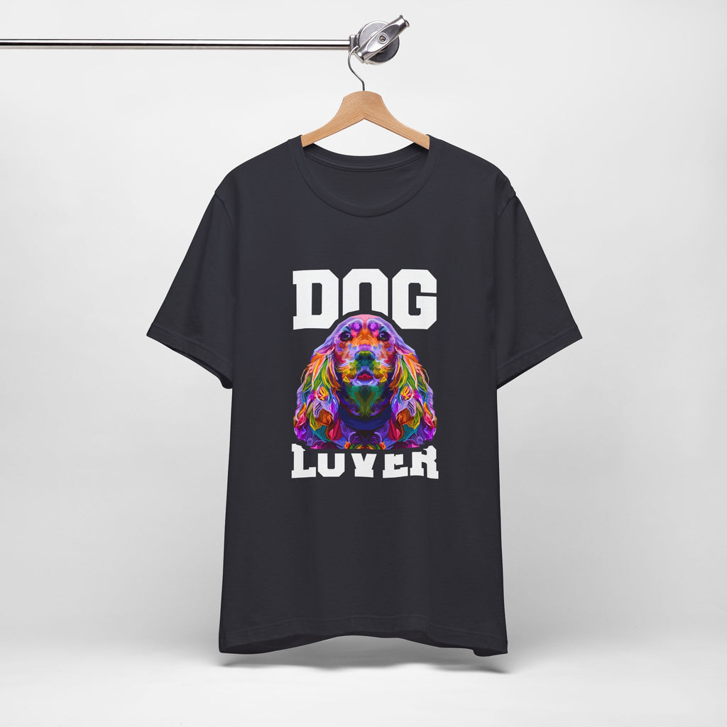 Dog Lover Graphic Tee – Unisex Dog Enthusiast Shirt | Soft Cotton T-Shirt for Pet Parents