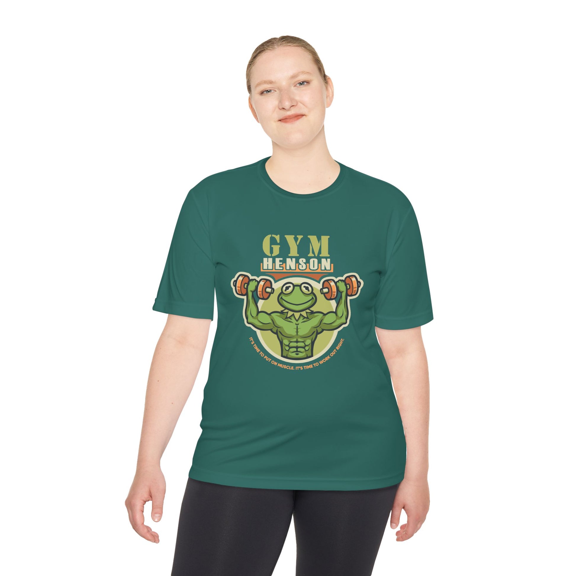 T-Shirt Workout Shirt - Gym Henson Moisture Wicking Tee | Motivational Fitness Apparel