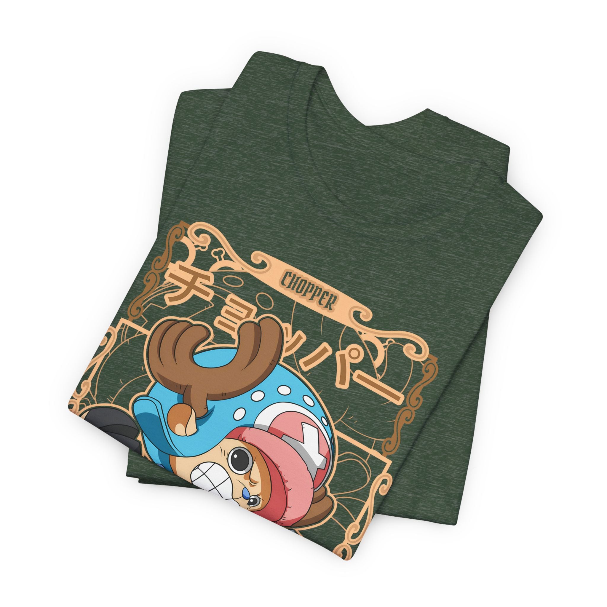 Anime-Inspired Unisex Short Sleeve Tee - 100% Cotton Chopper T-Shirt by Bella+Canvas