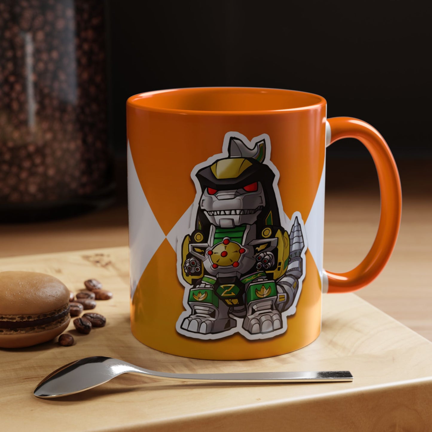 Mug Power Rangers Dragonzord Mug – 11oz & 15oz Ceramic Coffee Cup