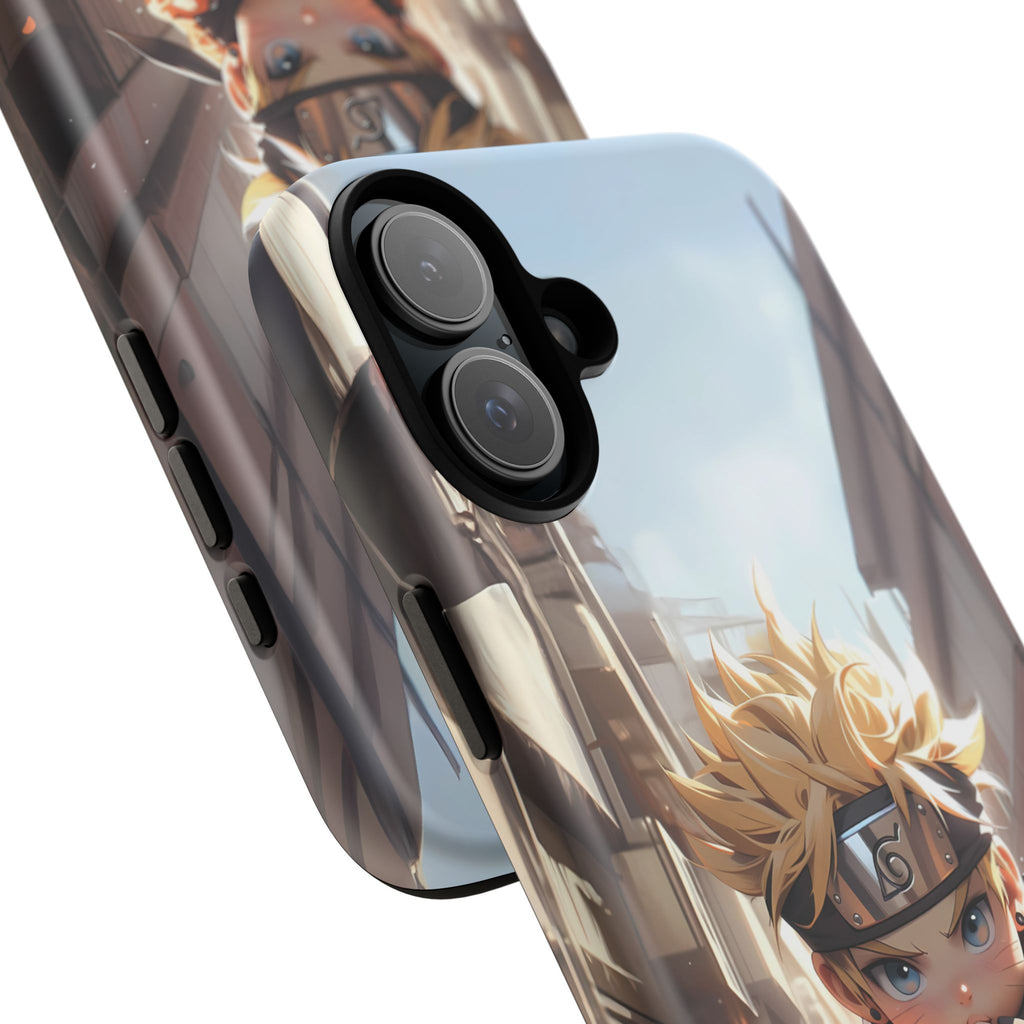 Chibi Naruto Tough Phone Case – Anime Protective Case for iPhone & Samsung, UV Resistant, Durable & Stylish