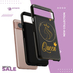 Tough Case Queen Phone Case – Matte & Glossy Crown Design for iPhone, Samsung & Pixel