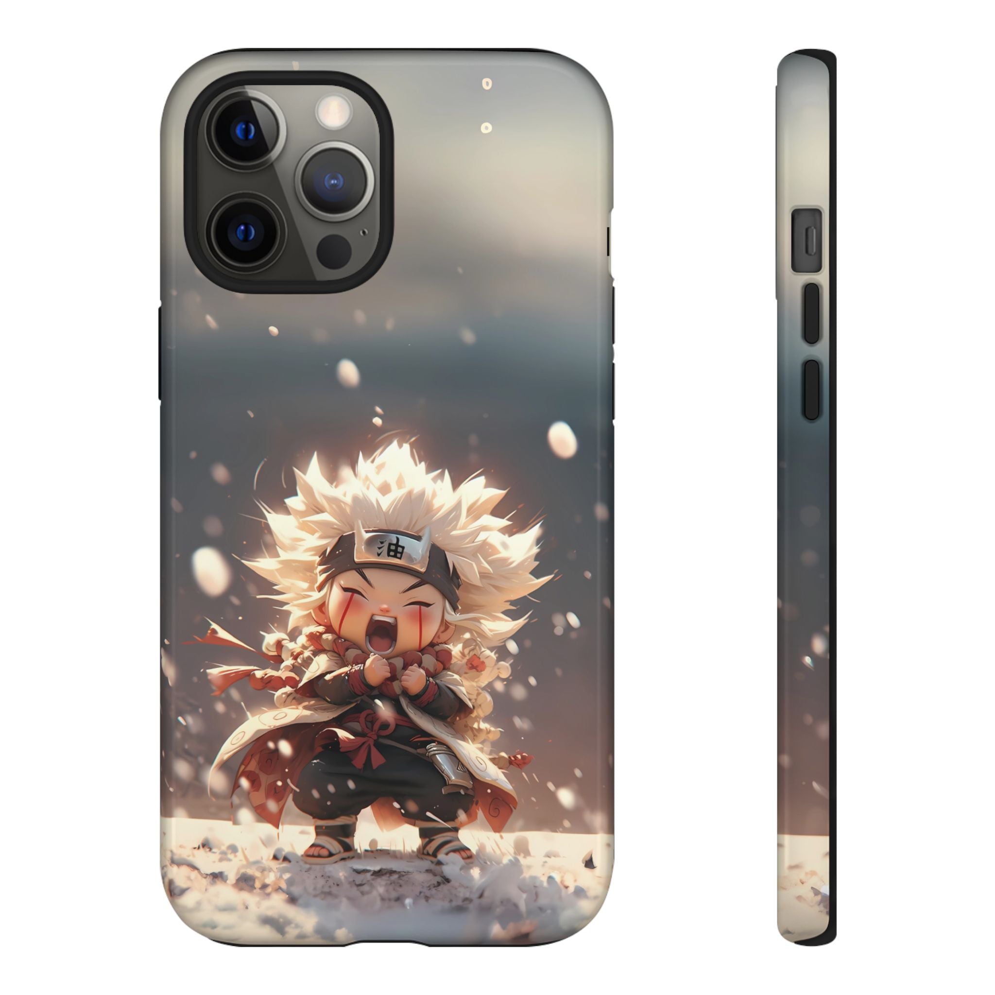 Anime Phone Case – Chibi Jiraiya Tough Protective Case for iPhone & Samsung
