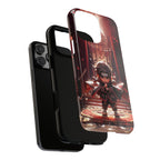 Chibi Itachi Tough Phone Case – Anime Protective Case for iPhone & Samsung, UV Resistant, Durable & Stylish