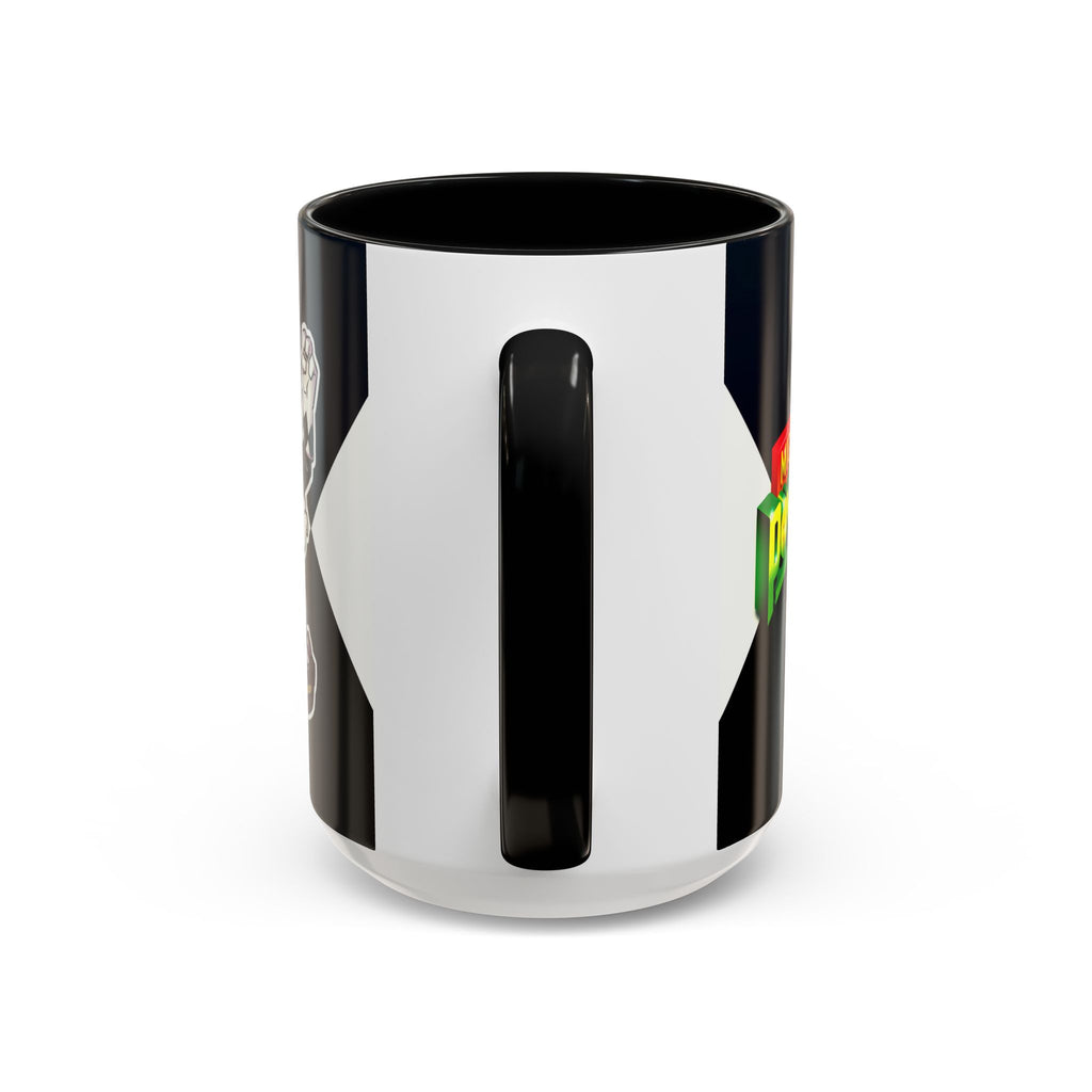 Mighty Morphin Power Rangers Black Ranger Ceramic Mug - 11oz & 15oz Coffee Mug - Accent Mug for Pop Culture Fans