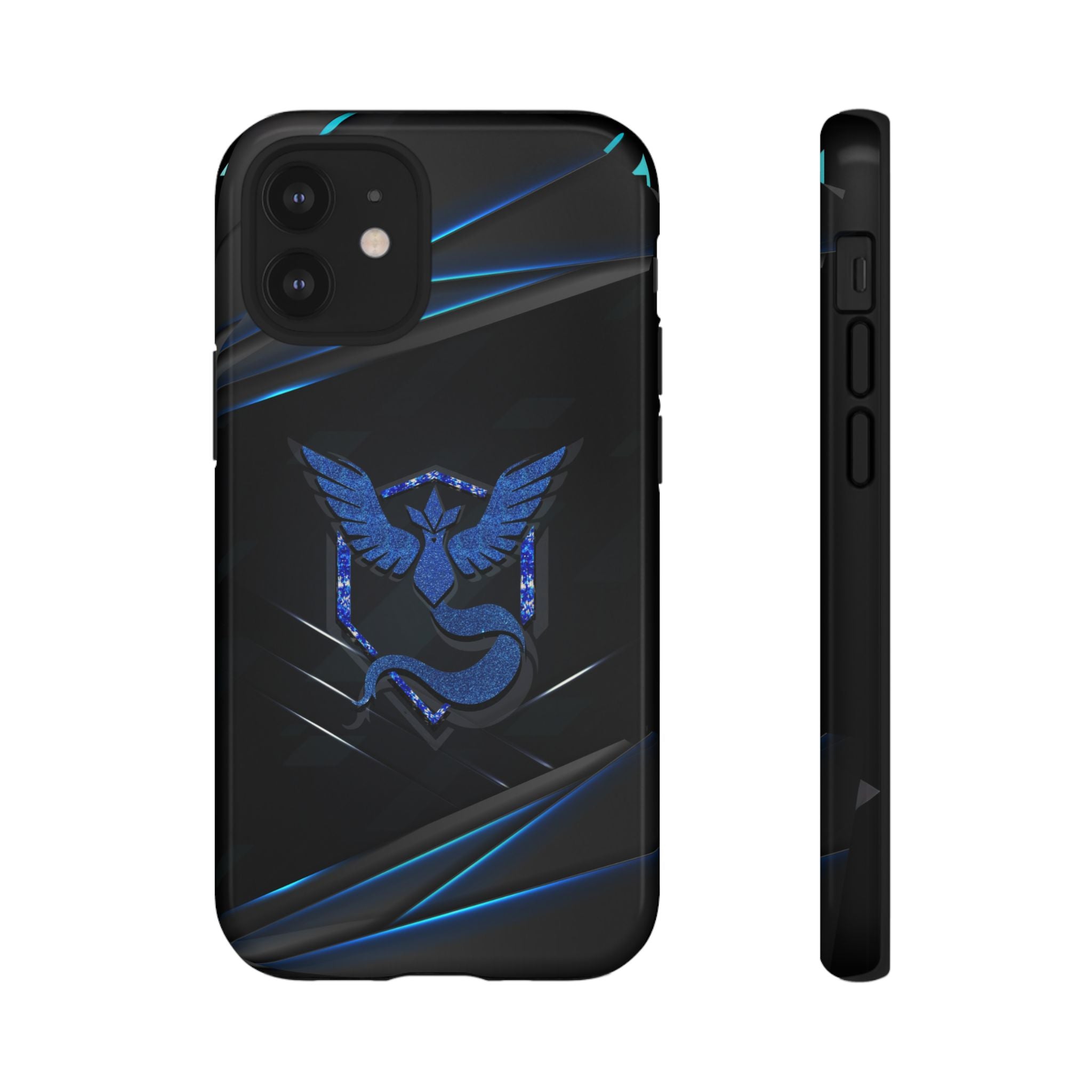 Team Mystic Phone Case - Tough Dual-Layer Protective Case for iPhone, Samsung, Pixel